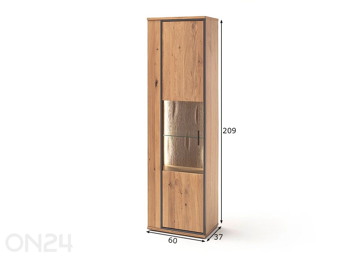 Vitriinkapp Campinas suurendatud mõõdud