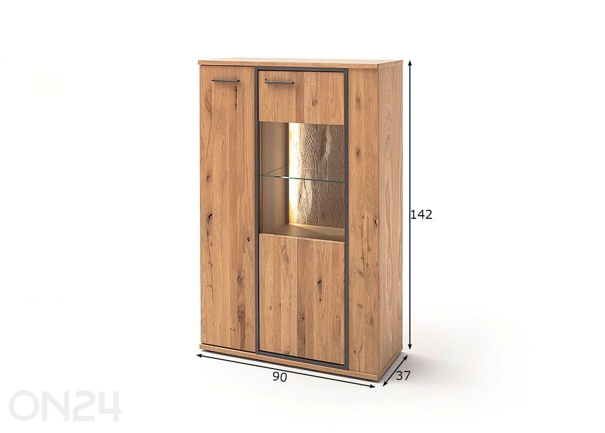 Vitriinkapp Campinas suurendatud mõõdud