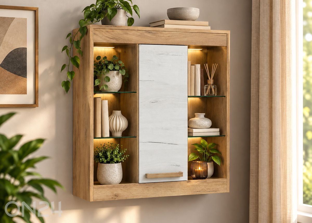 Vitriinkapp Cobhy 80 cm suurendatud