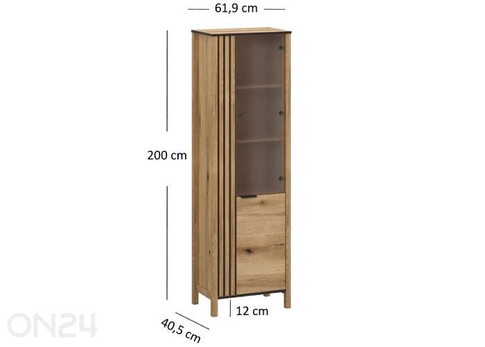 Vitriinkapp Helix suurendatud mõõdud