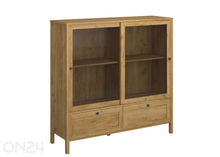 Vitriinkapp Klark 133 cm suurendatud