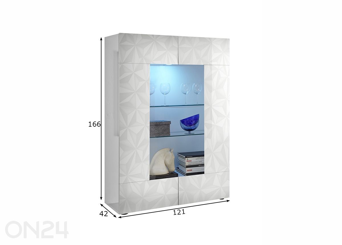 Vitriinkapp Prisma suurendatud mõõdud