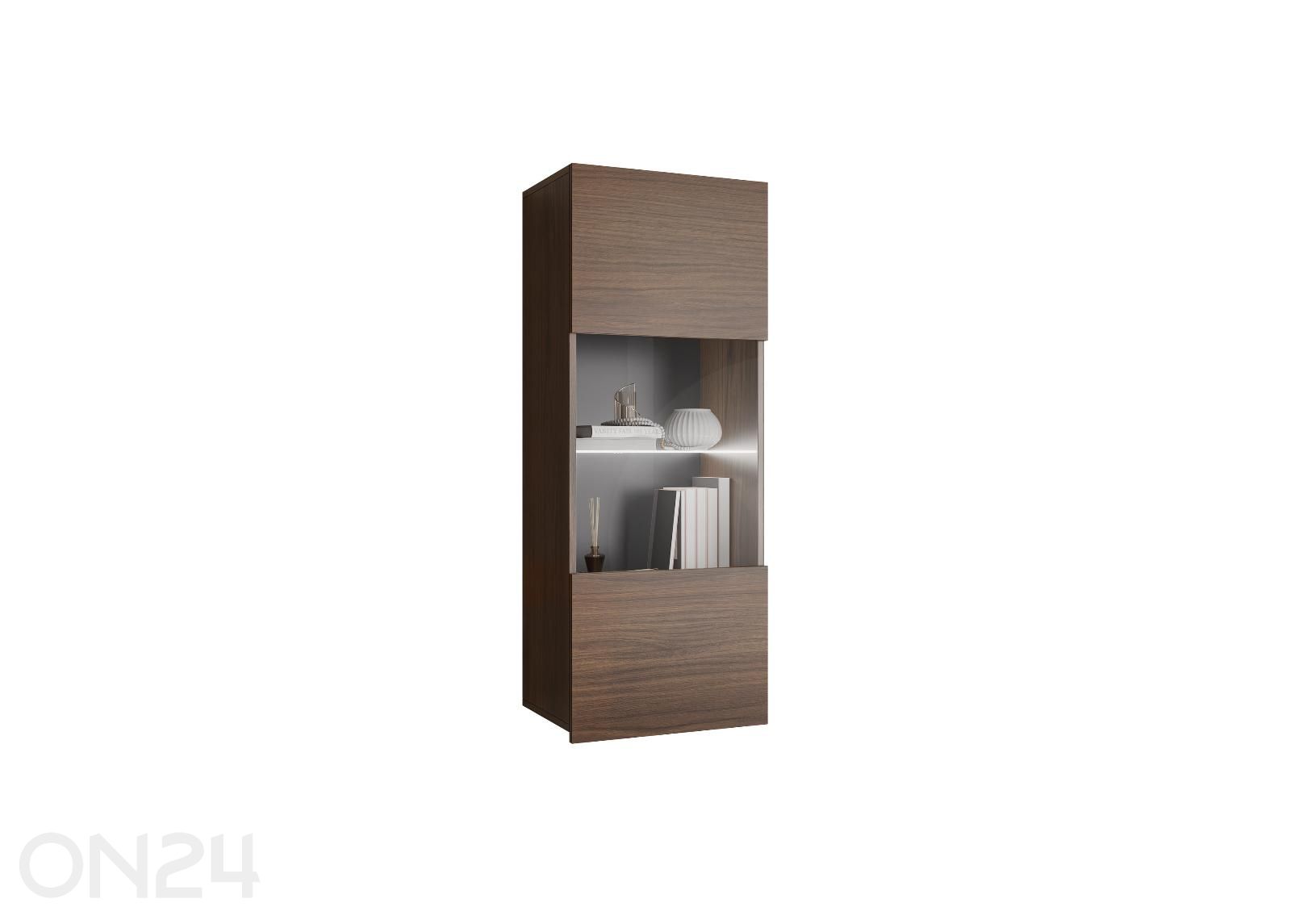 Vitriinkapp seinale Calabrini + LED suurendatud