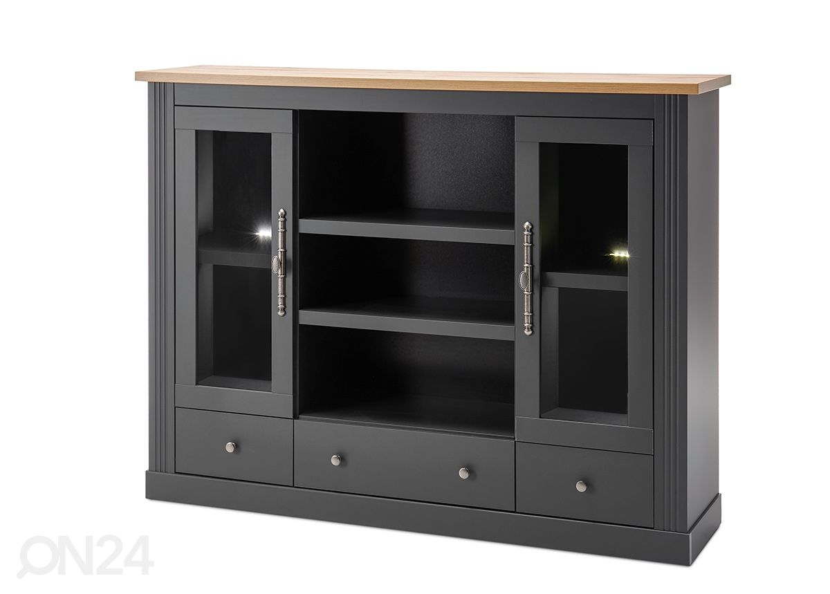 Vitriinkapp Westminster 160 cm suurendatud