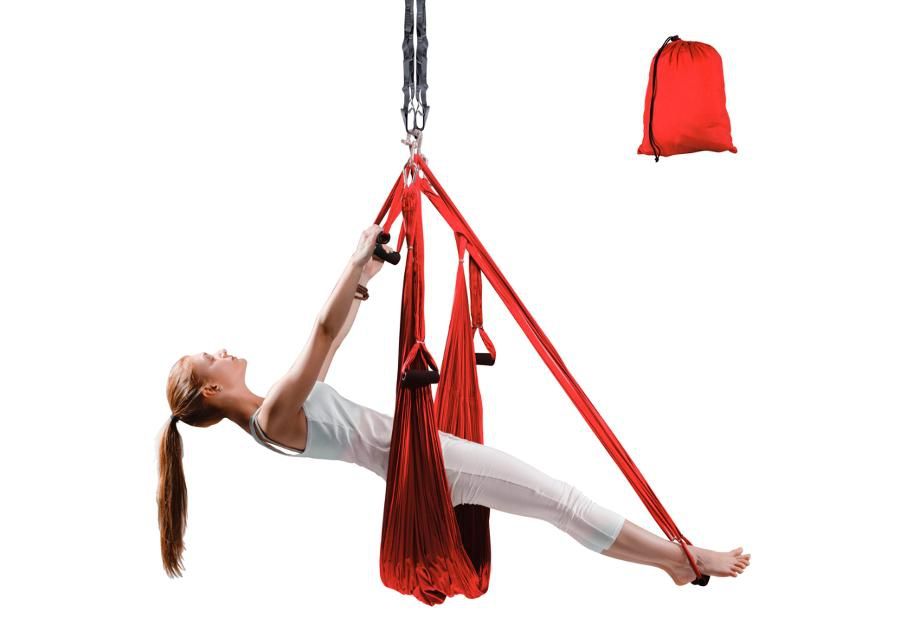 Võimlemiskiik Yoga Hammock inSportline Hemmok suurendatud