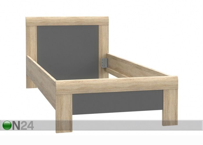 Voodi 90x200 cm suurendatud