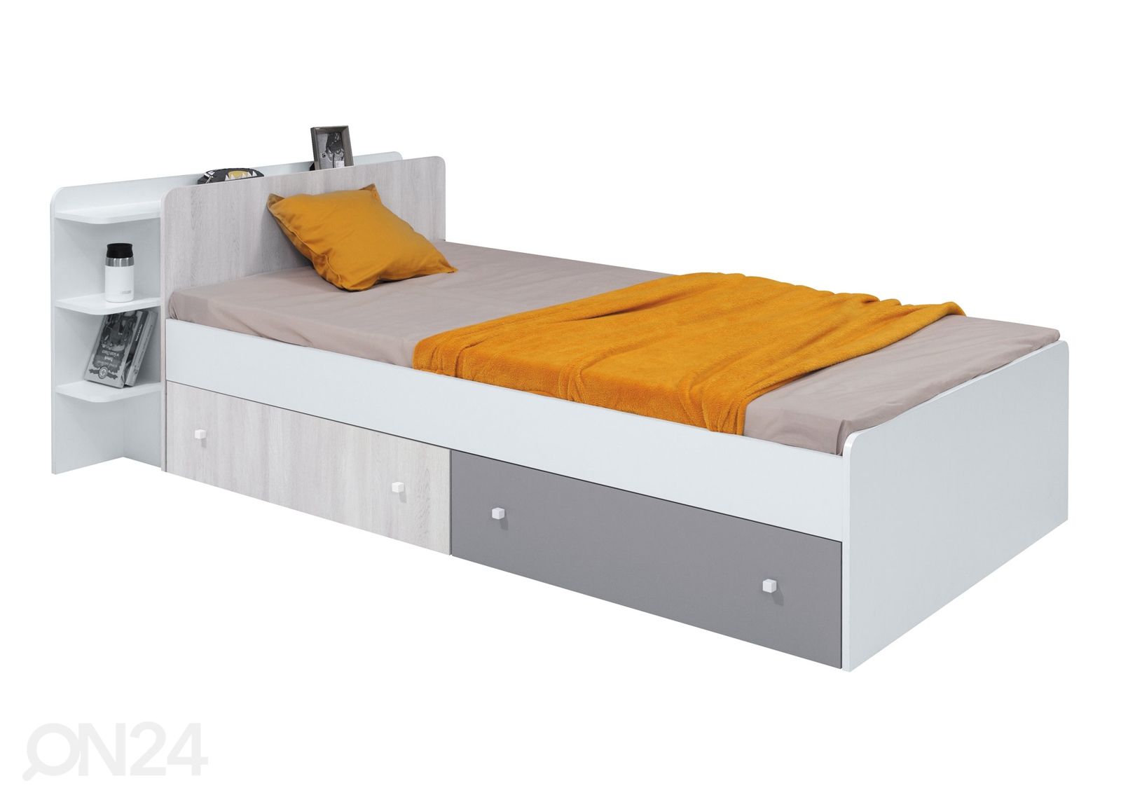 Voodi 90x200 cm suurendatud