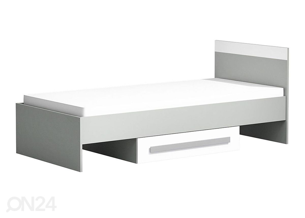 Voodi 90x200 cm suurendatud