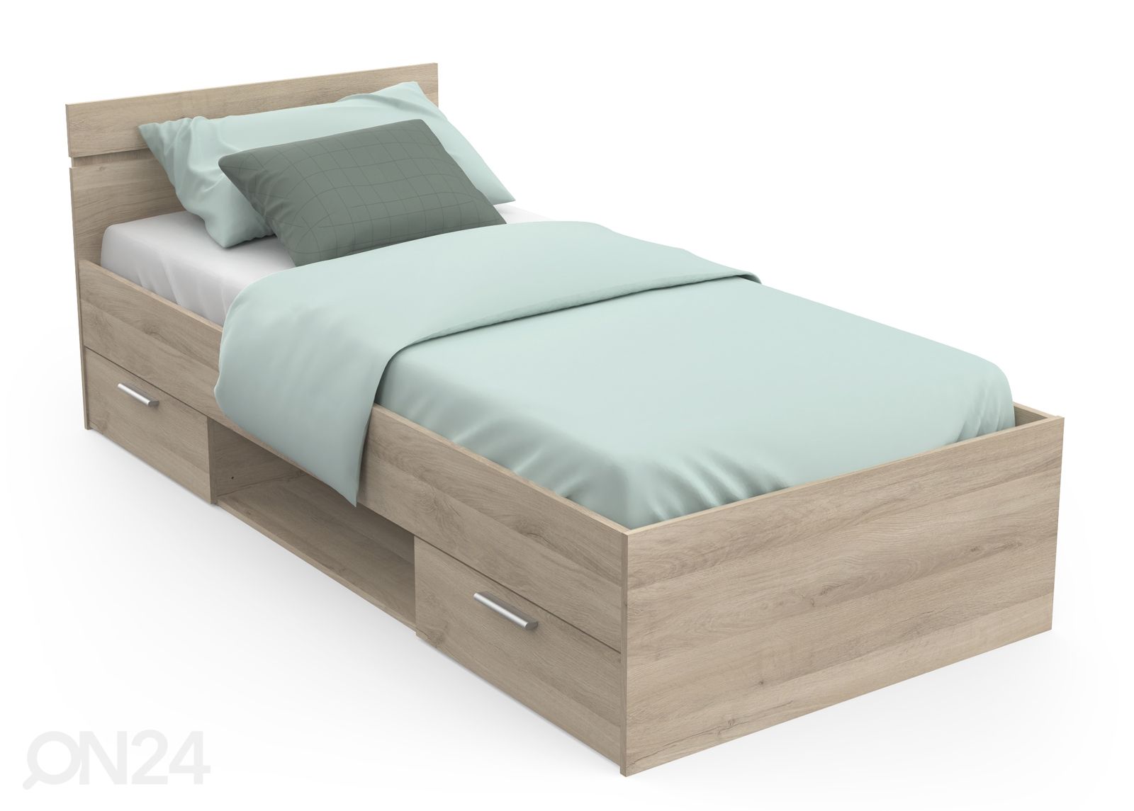 Voodi 90x200 cm suurendatud