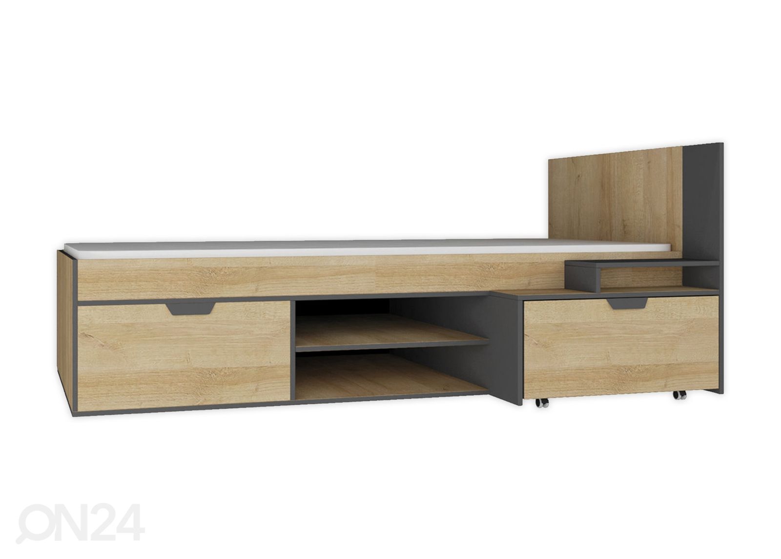 Voodi 90x200 cm suurendatud