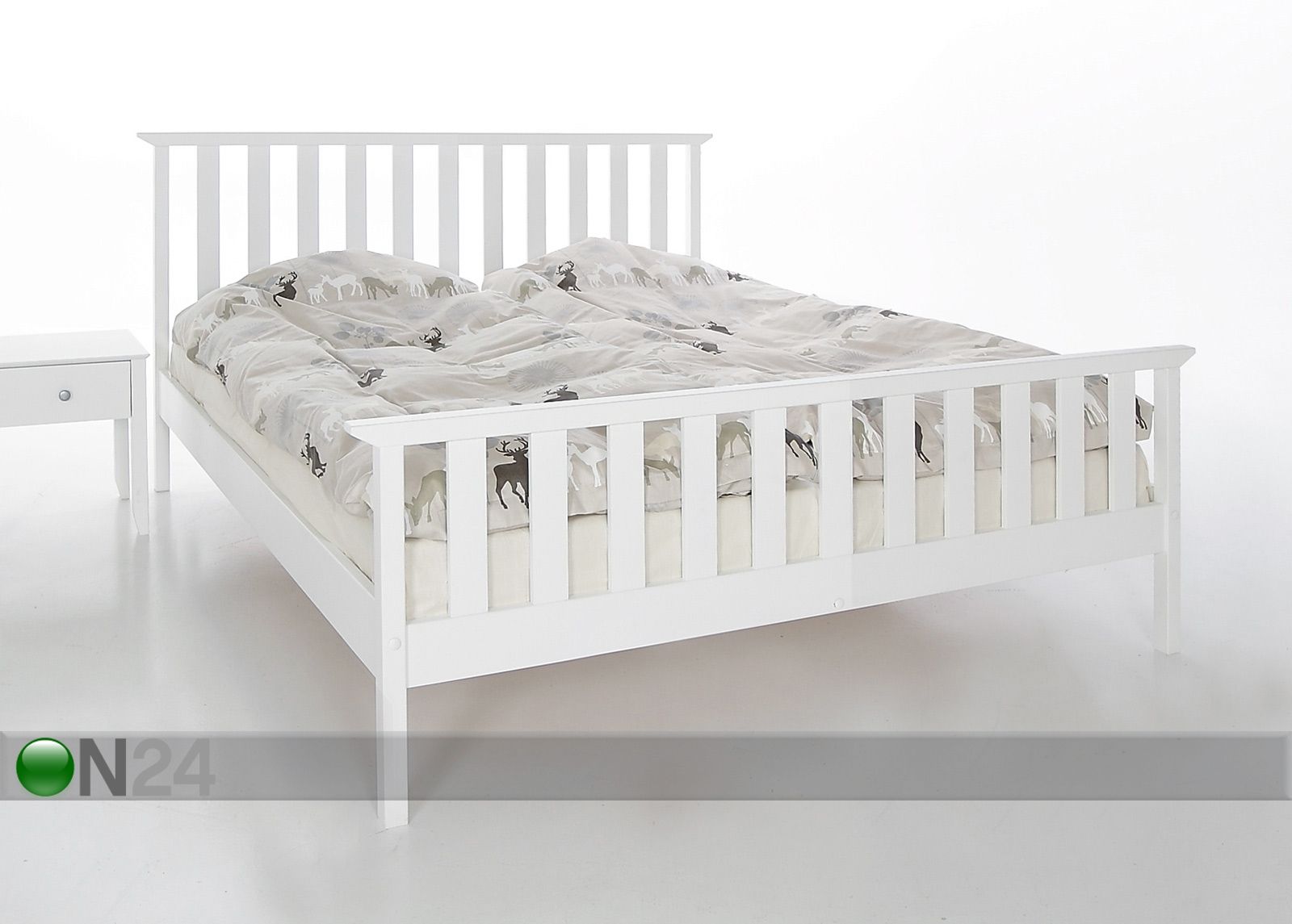 Voodi Bergen + madrats Inter Pocket 150x200 cm suurendatud