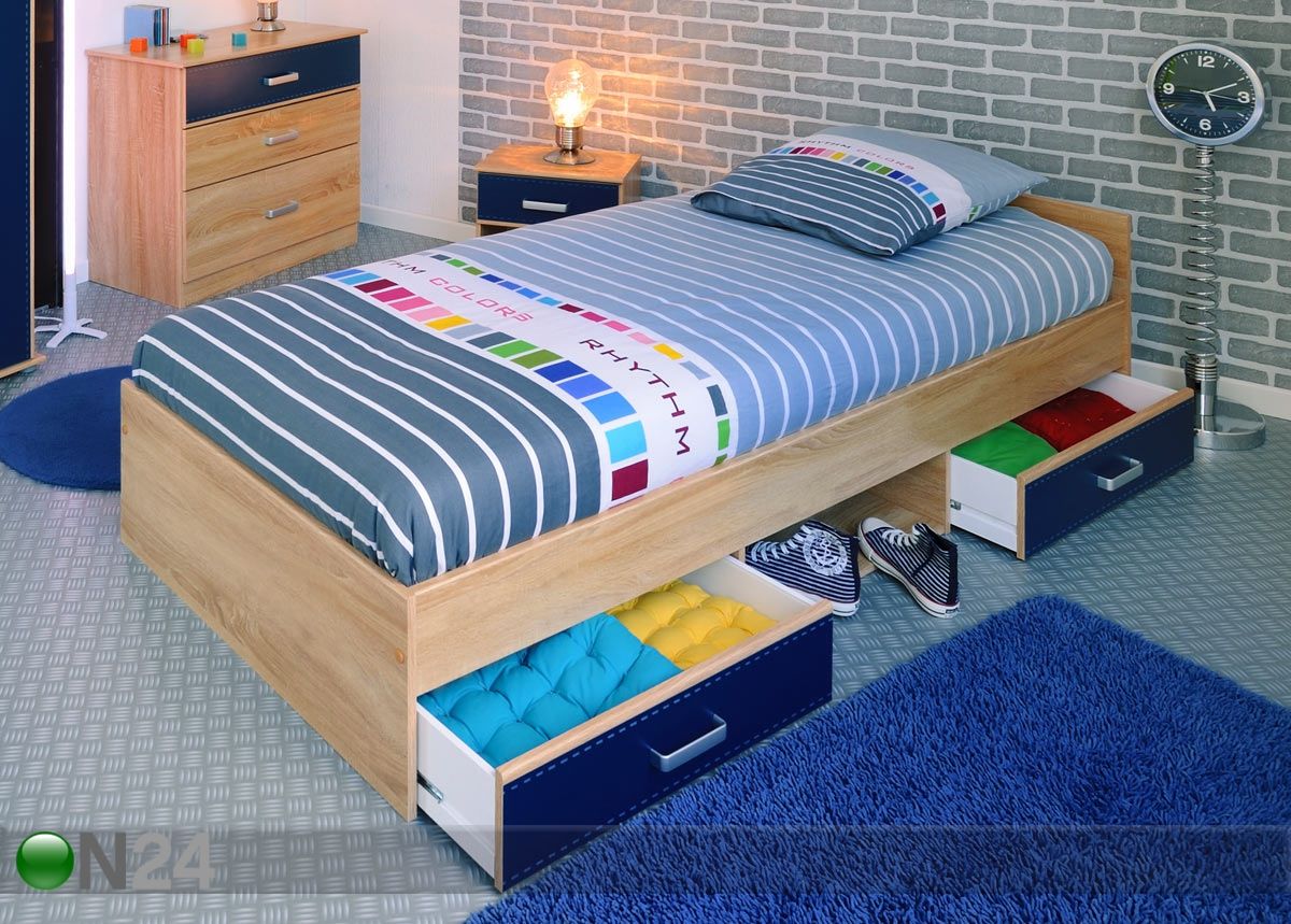 Voodi Campus 90x200 cm suurendatud