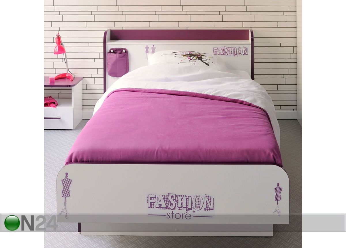 Voodi Fashion 90x200 cm suurendatud