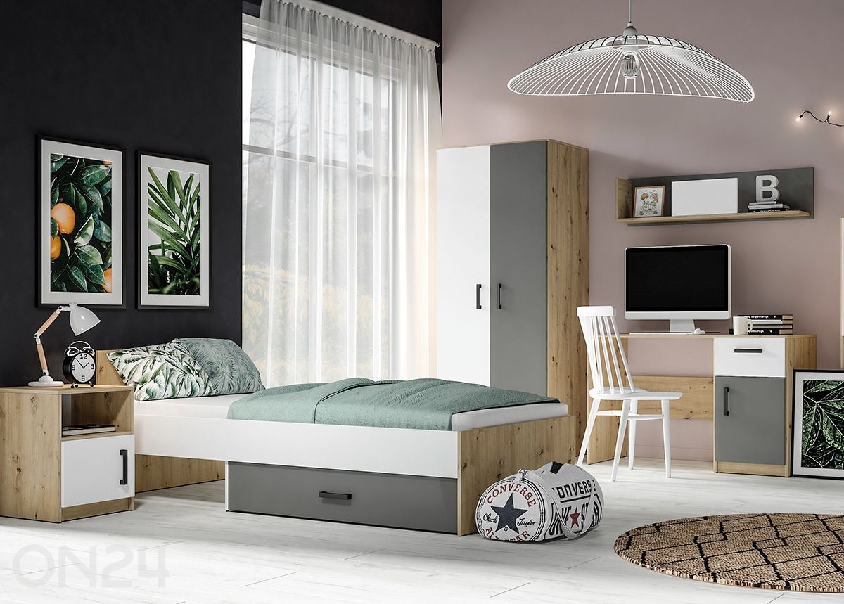 Voodi Firenze 90x200 cm suurendatud