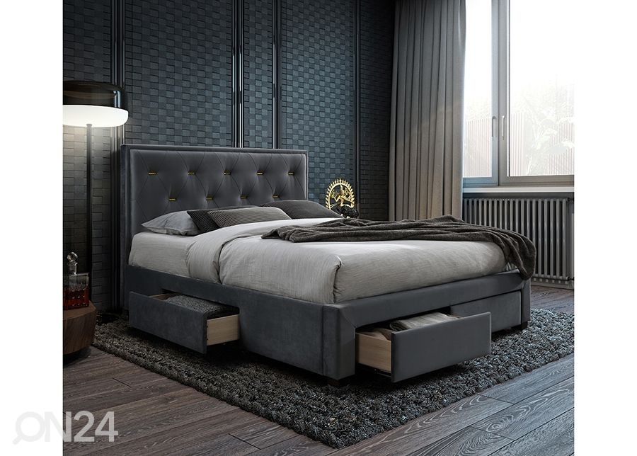 Voodi Glossy 160x200 cm suurendatud