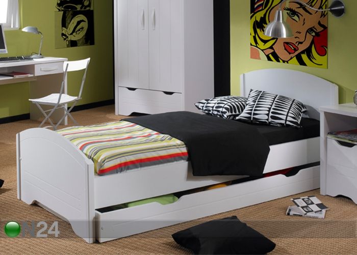 Voodi Ines 90x200 cm suurendatud