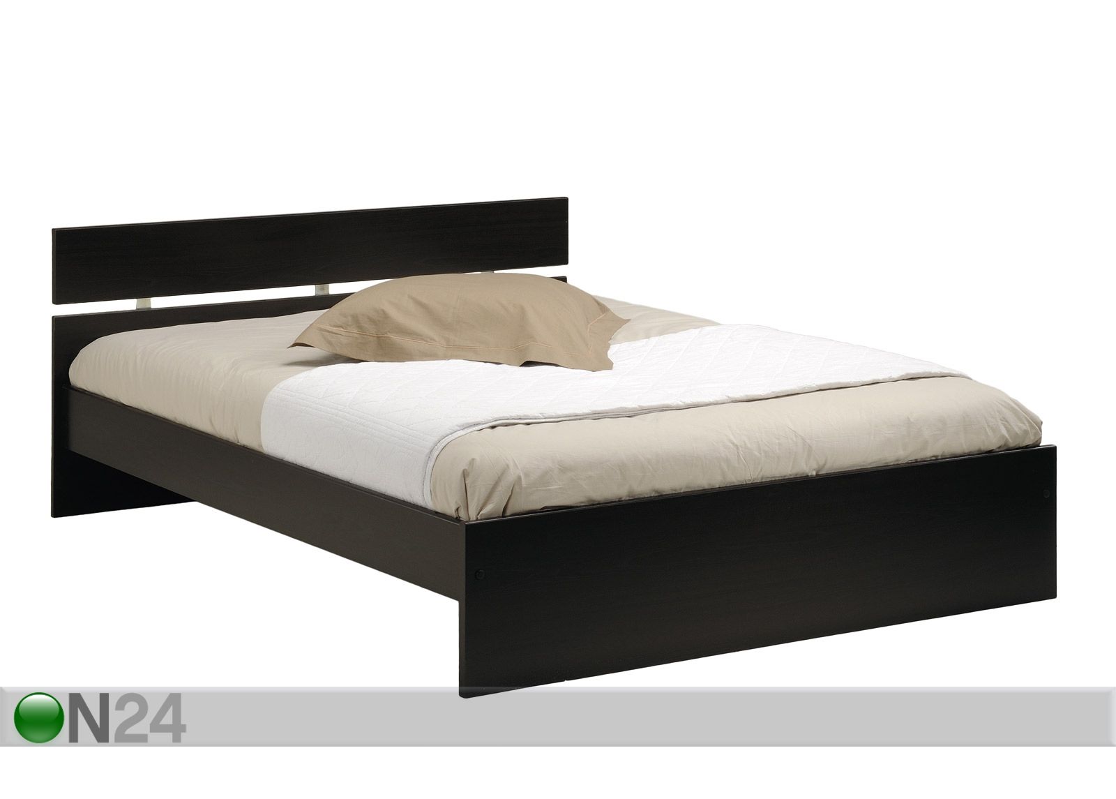 Voodi Initial 140x200 cm wenge suurendatud