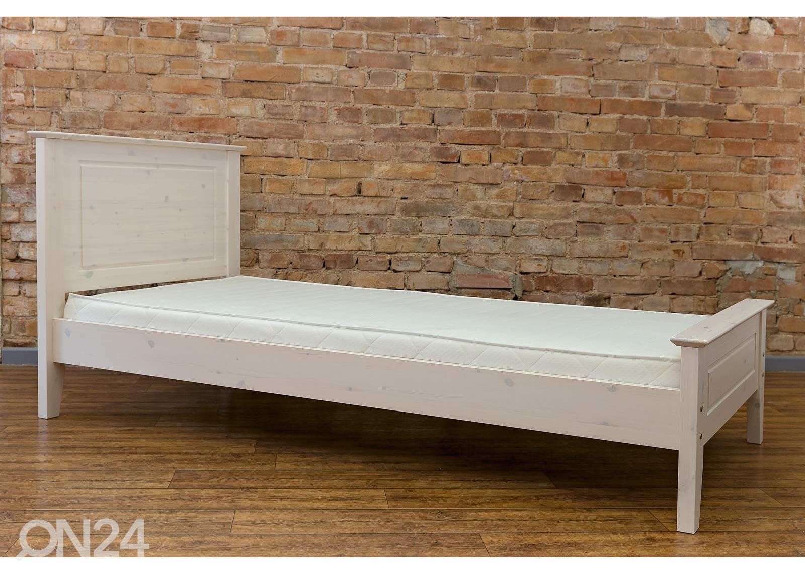 Voodi, kõrge jaluts 90x200 cm suurendatud