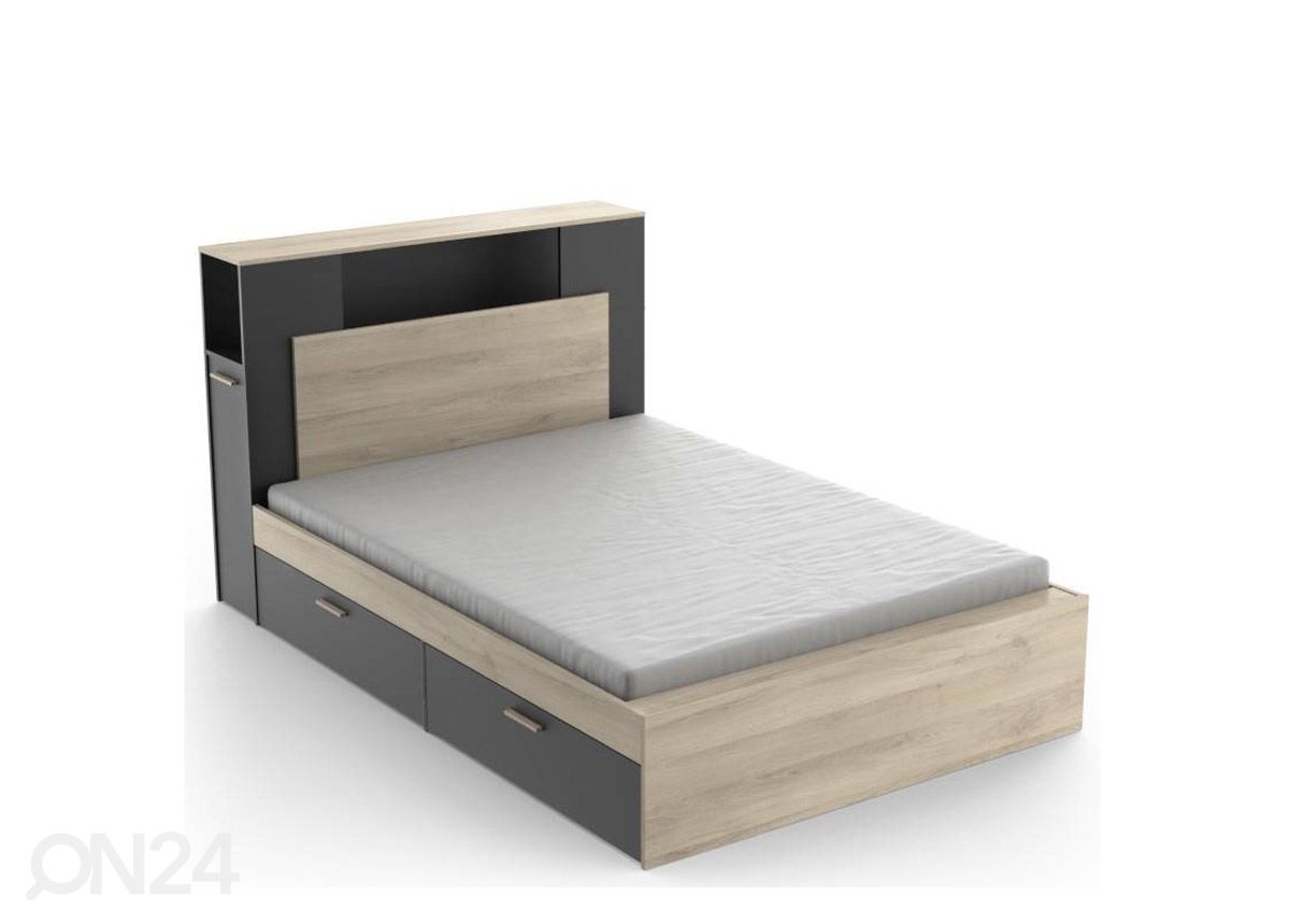 Voodi Life sahtlitega 140x190/200 cm suurendatud