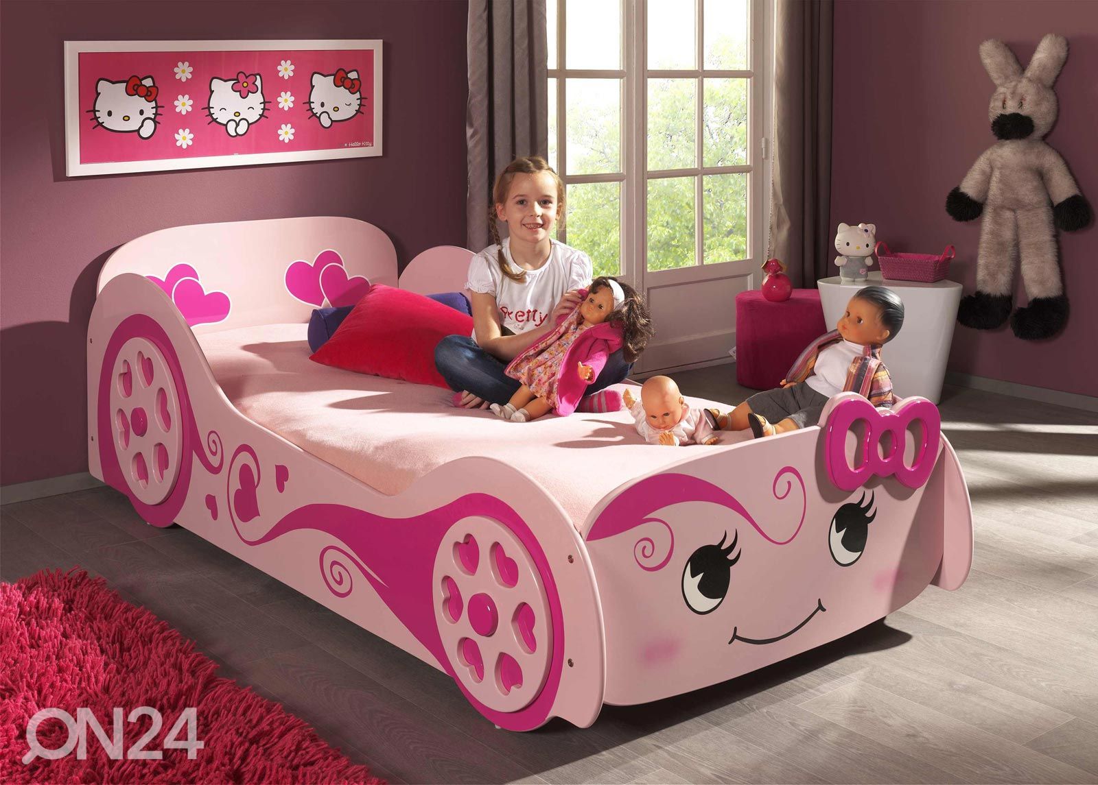 Voodi Love 90x200 cm suurendatud