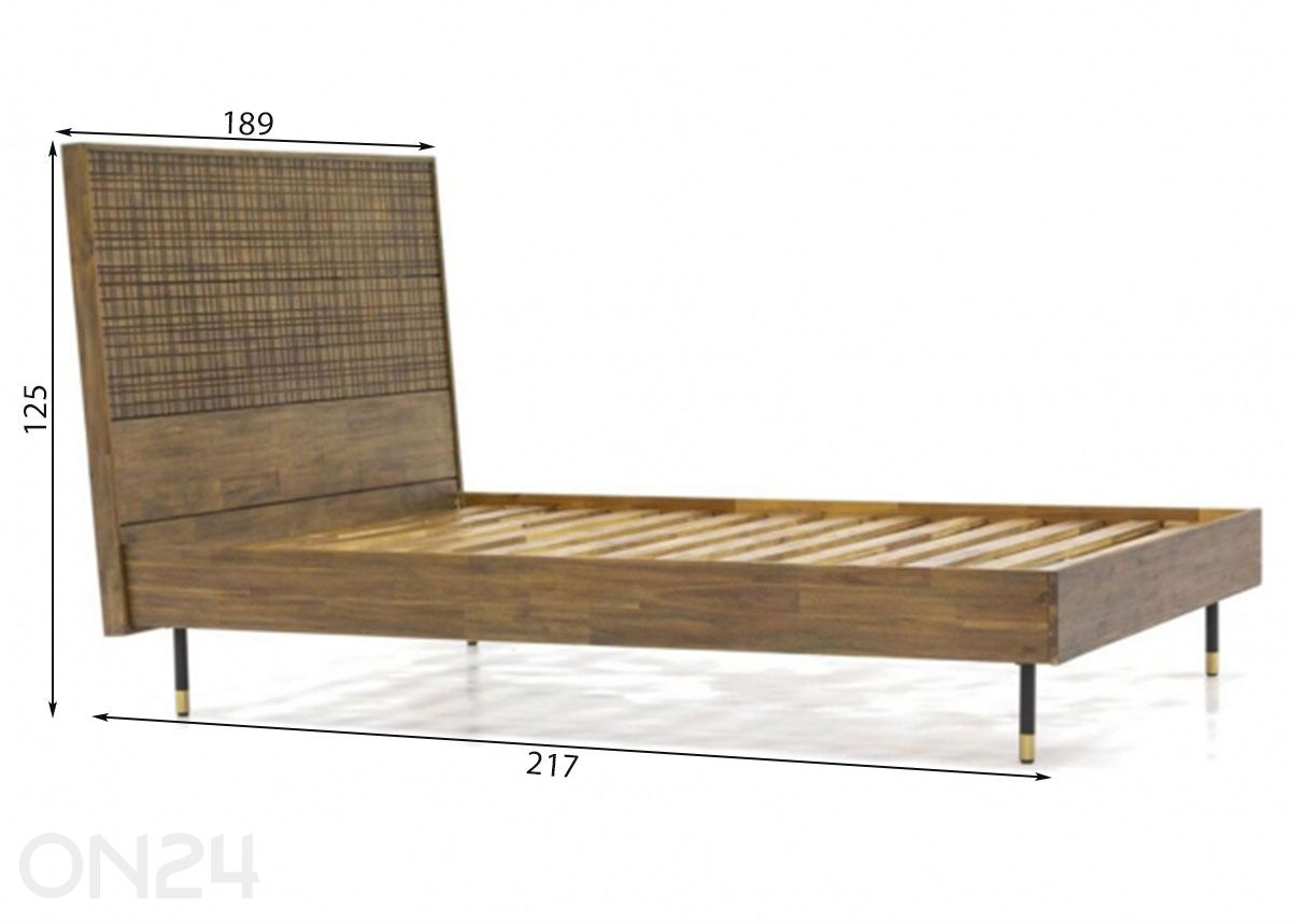 Voodi Maze 180x200 cm suurendatud mõõdud