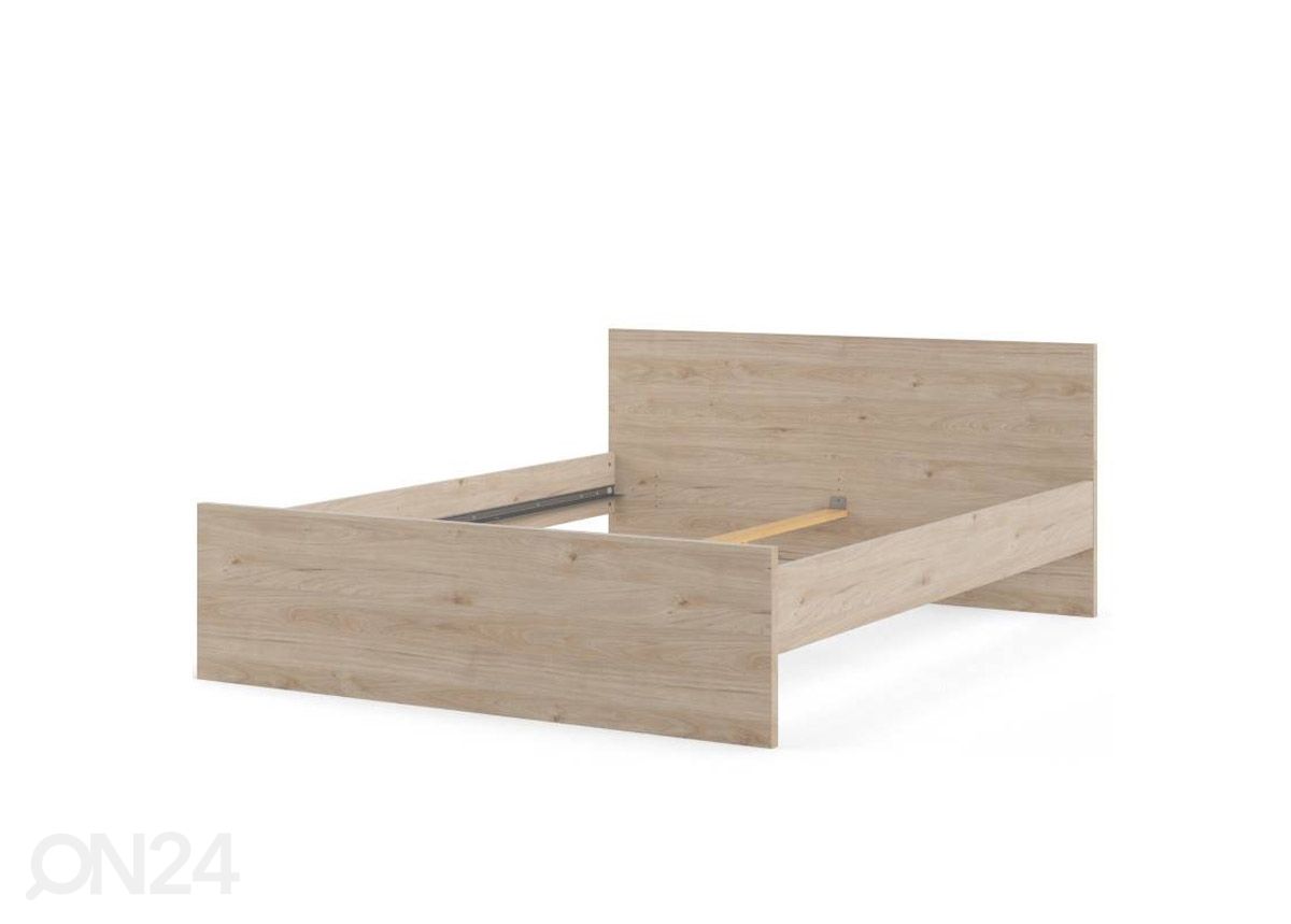 Voodi Naia 160x200 cm, hickory suurendatud