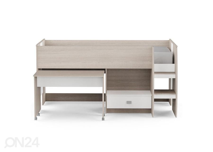 Voodi Nano Combi 90x200 cm suurendatud