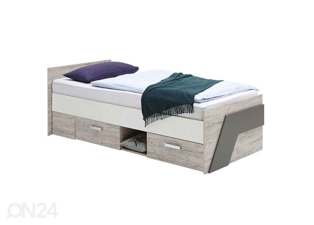 Voodi Nona 90x200 cm suurendatud