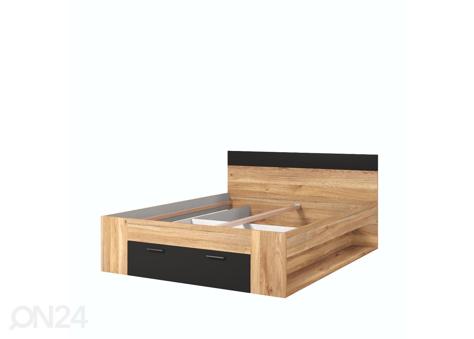 Voodi pesukastiga Betty 160x200 cm suurendatud