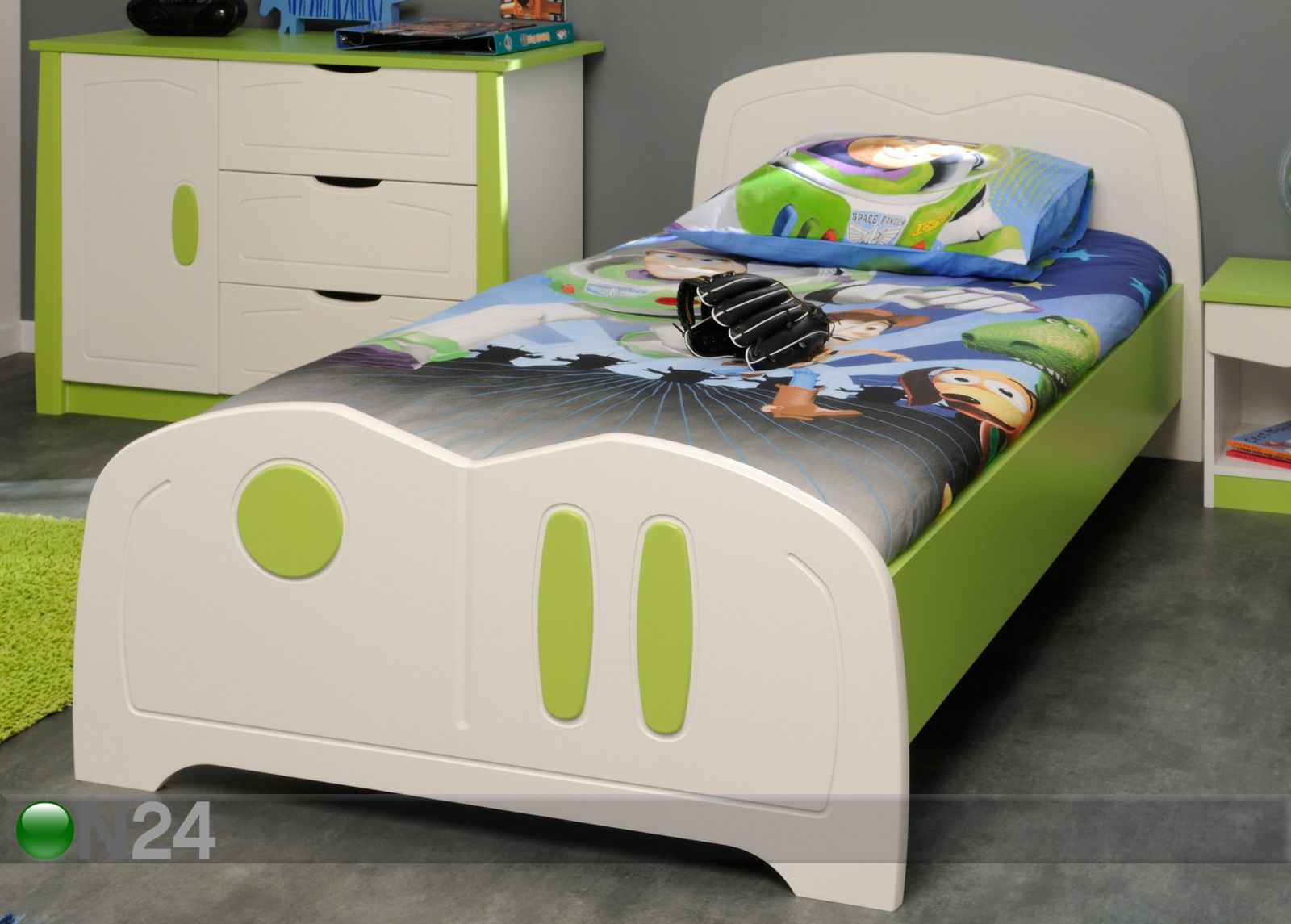 Voodi Starship 90x200 cm suurendatud
