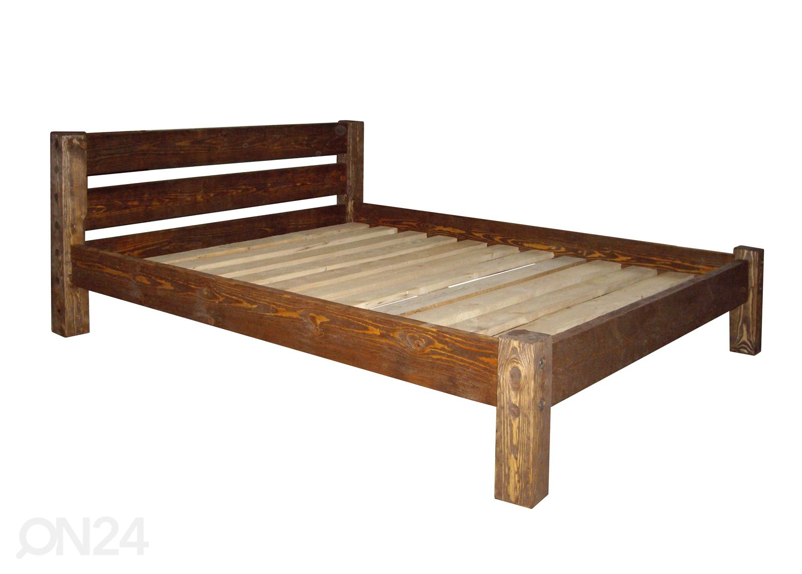 Voodi täispuidust 200x200 cm suurendatud