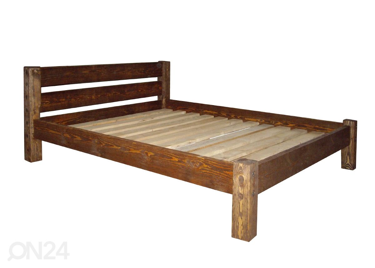 Voodi täispuidust 80x200 cm suurendatud
