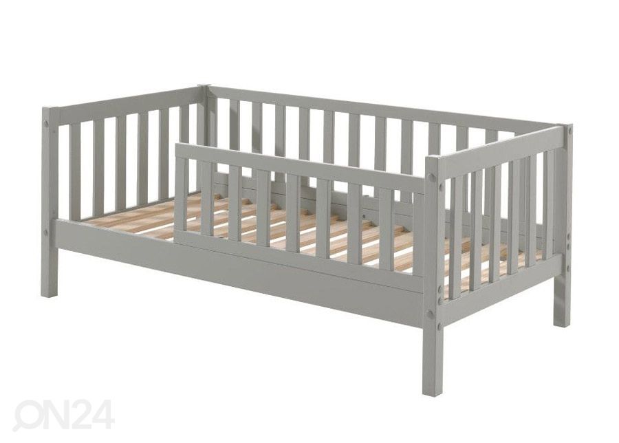 Voodi Toddler 70x140 cm, hall suurendatud