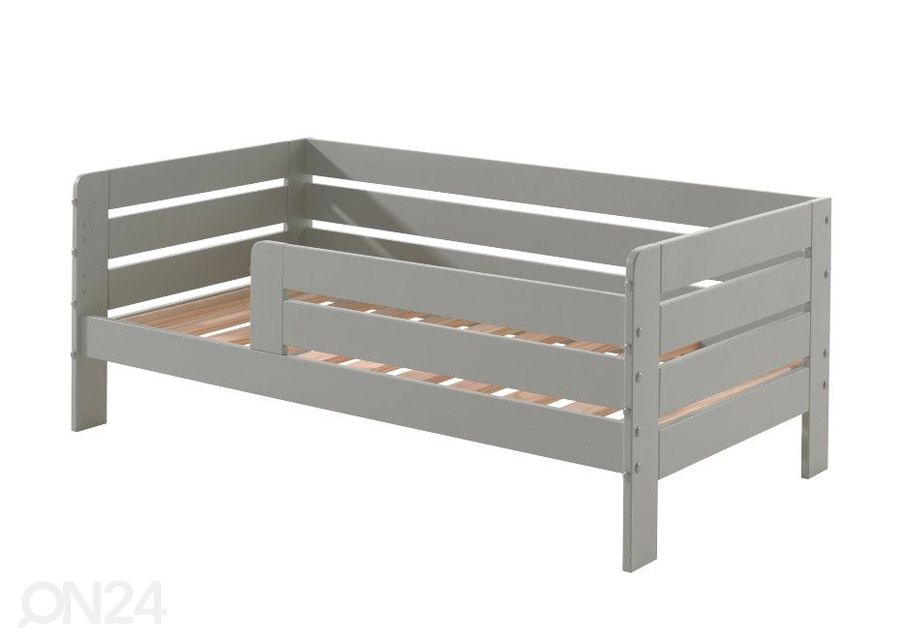 Voodi Toddler 70x140 cm, hall suurendatud
