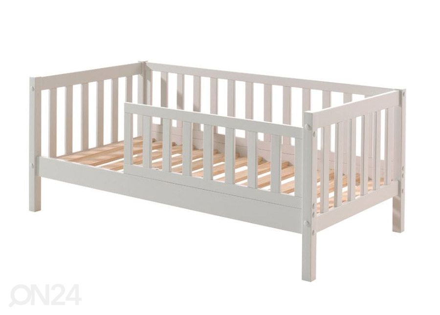 Voodi Toddler 70x140 cm, valge suurendatud