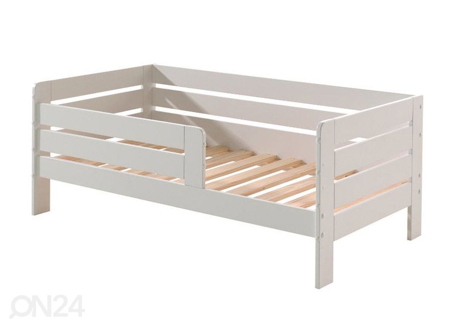Voodi Toddler 70x140 cm, valge suurendatud