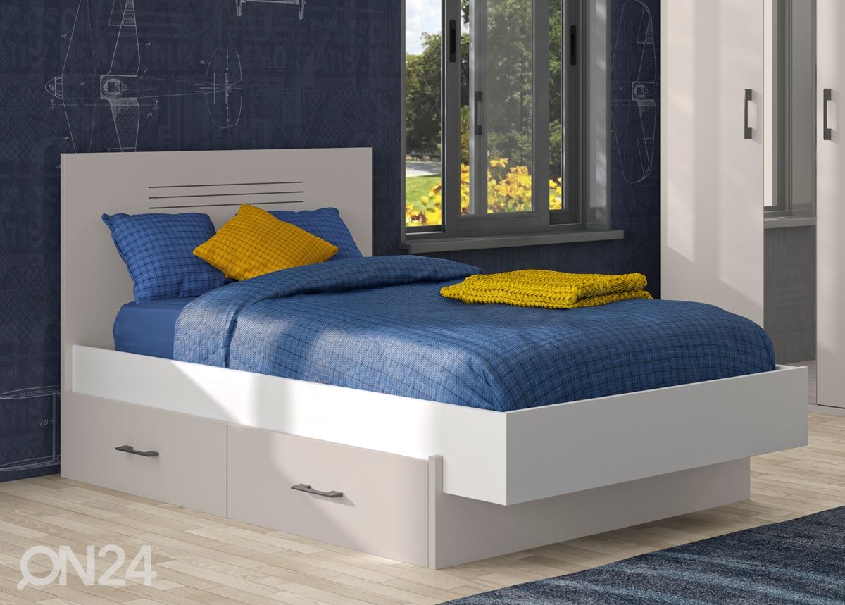 Voodi Ugo 120x200 cm suurendatud