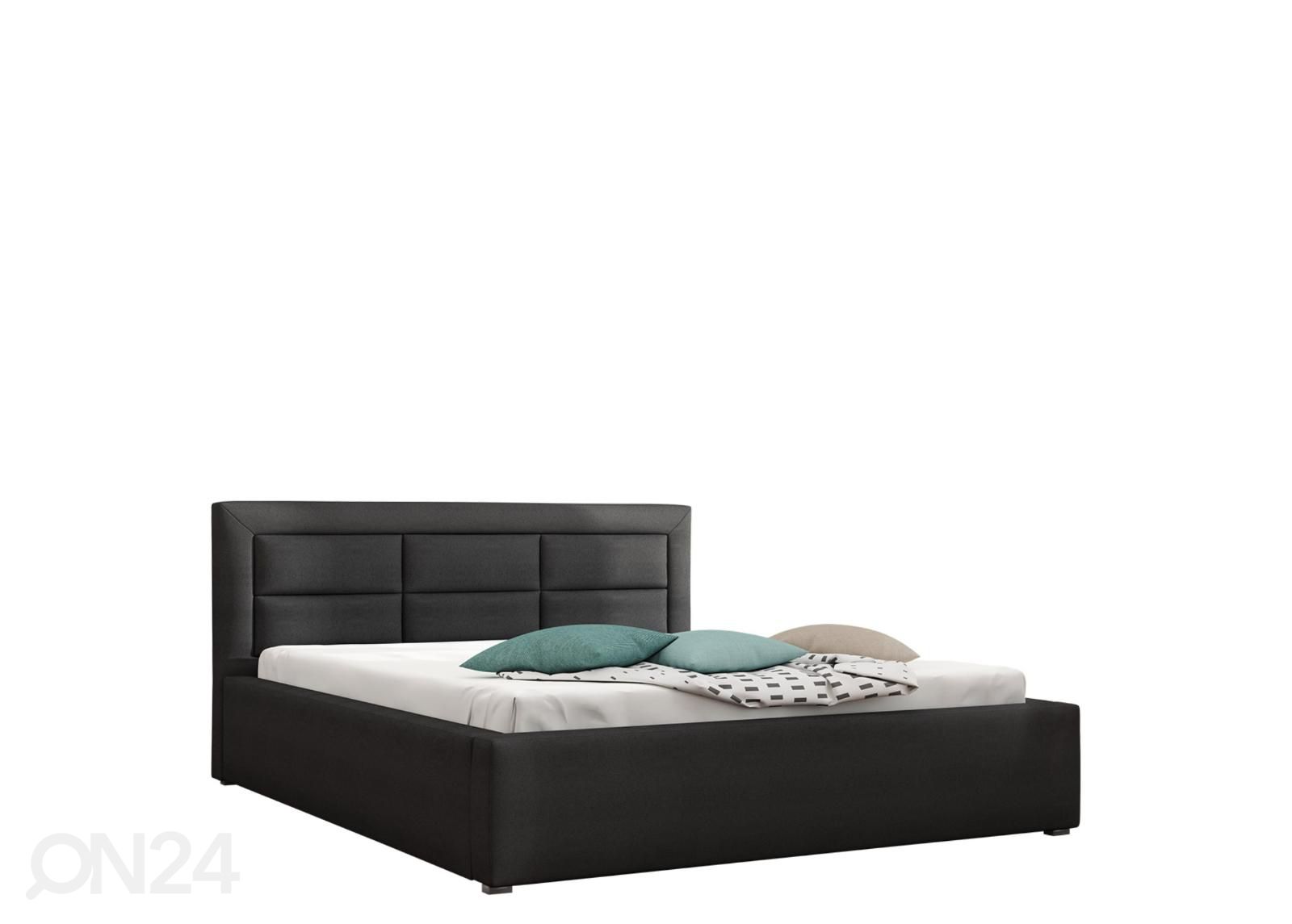 Voodi ülestõstetava voodipõhjaga 120x200 cm suurendatud