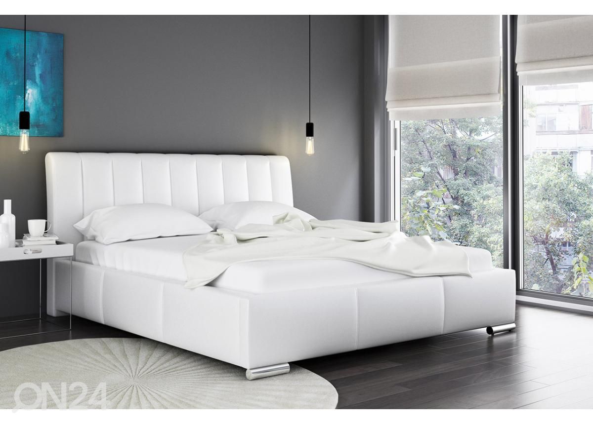 Voodi ülestõstetava voodipõhjaga 160x200 cm suurendatud