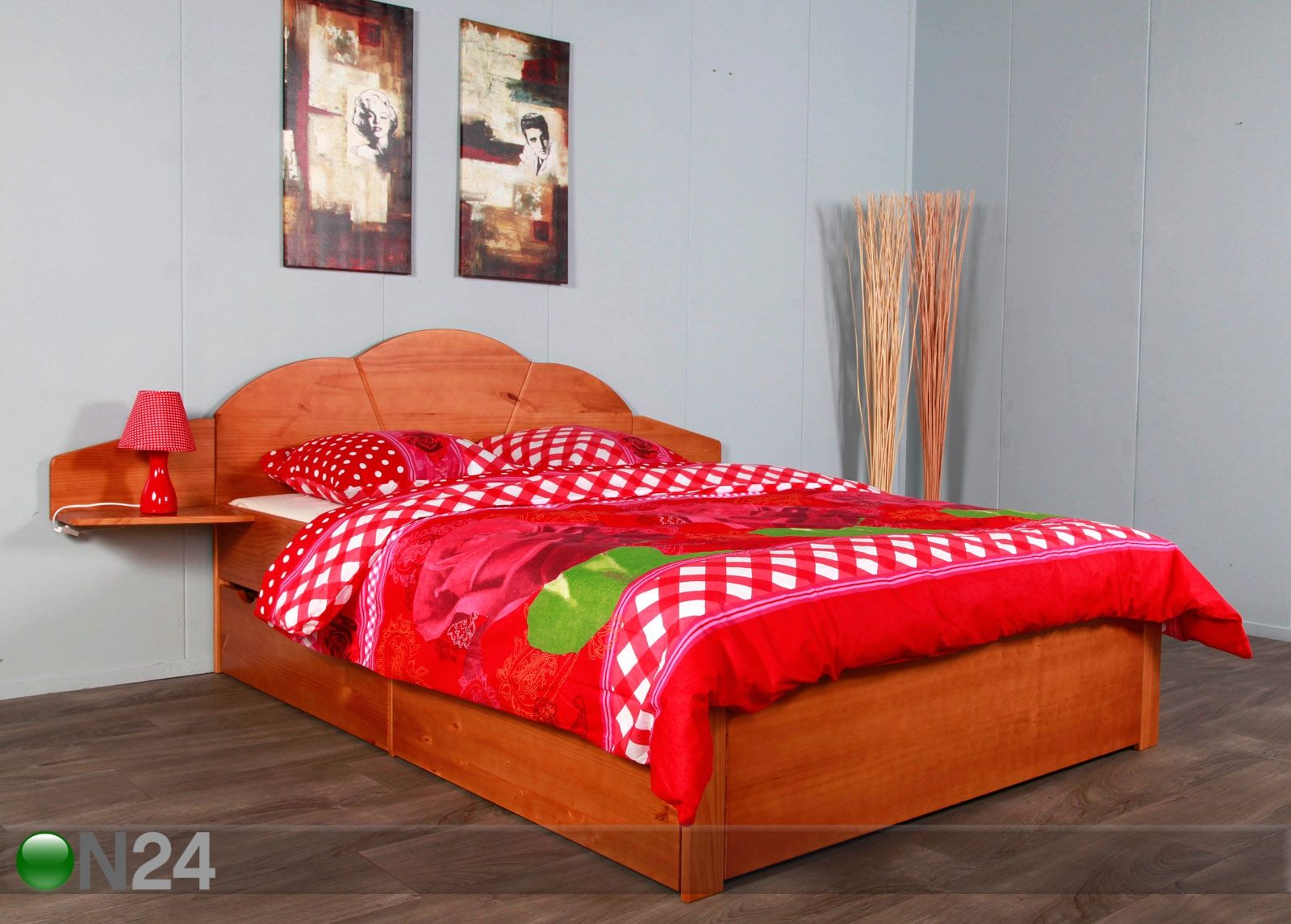 Voodi Vera 140x200 cm suurendatud