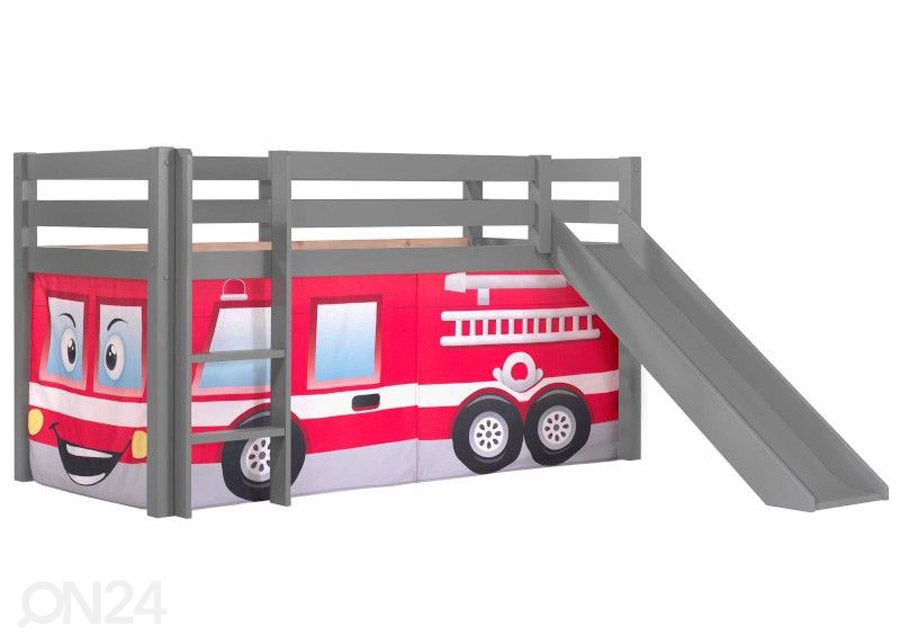 Voodikardin Pino Fire Rescue 90x200 cm suurendatud