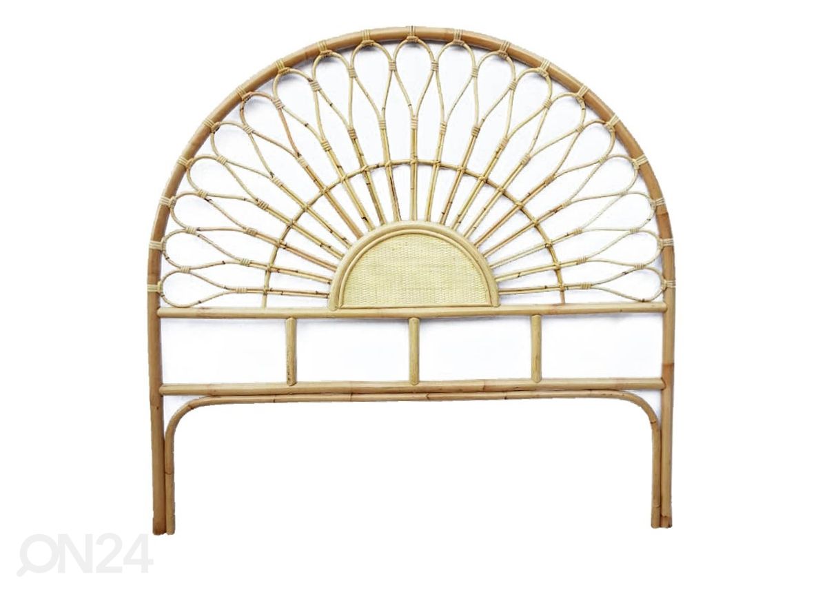 Voodipeats rotangist Mia 120 cm suurendatud