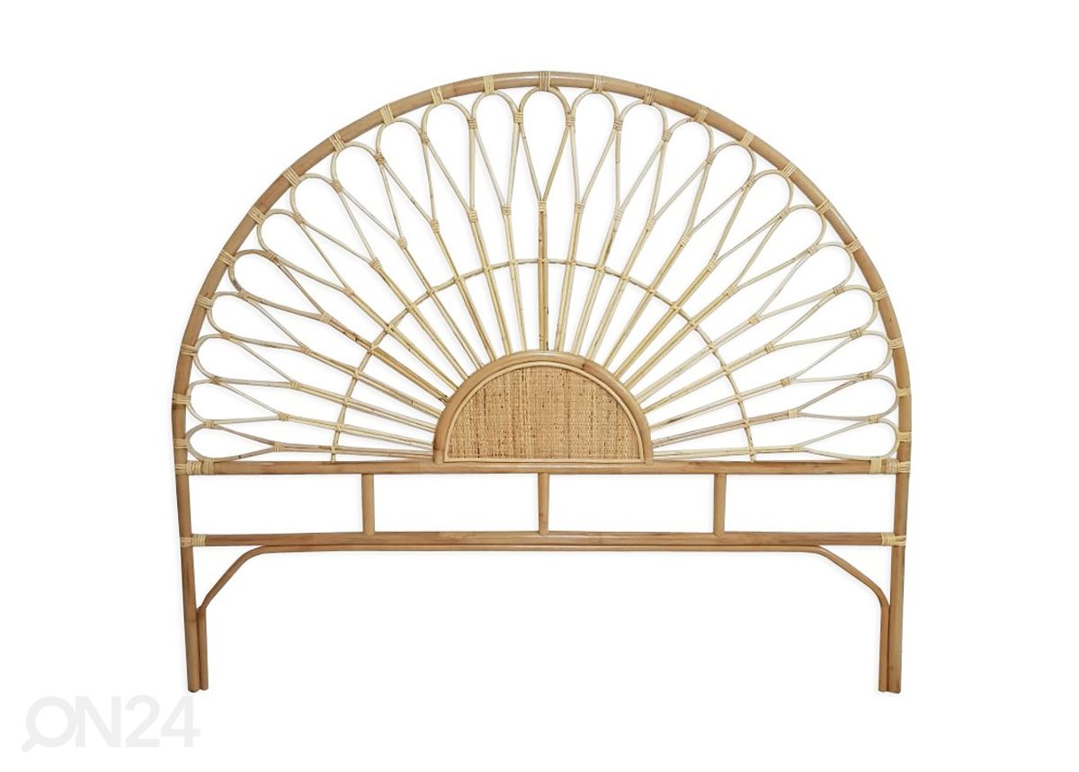 Voodipeats rotangist Mia 180 cm suurendatud