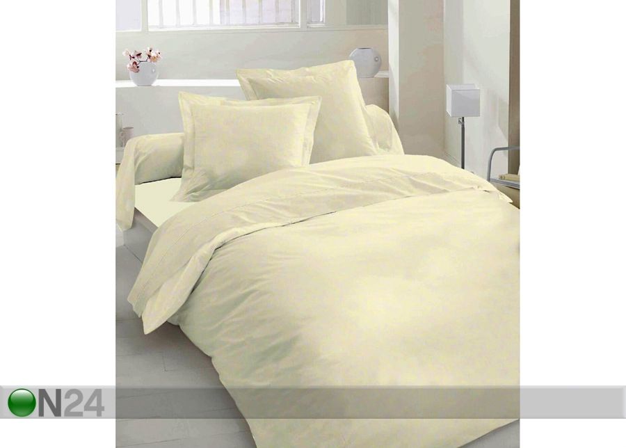 Voodipesu Cream 150x210 cm suurendatud