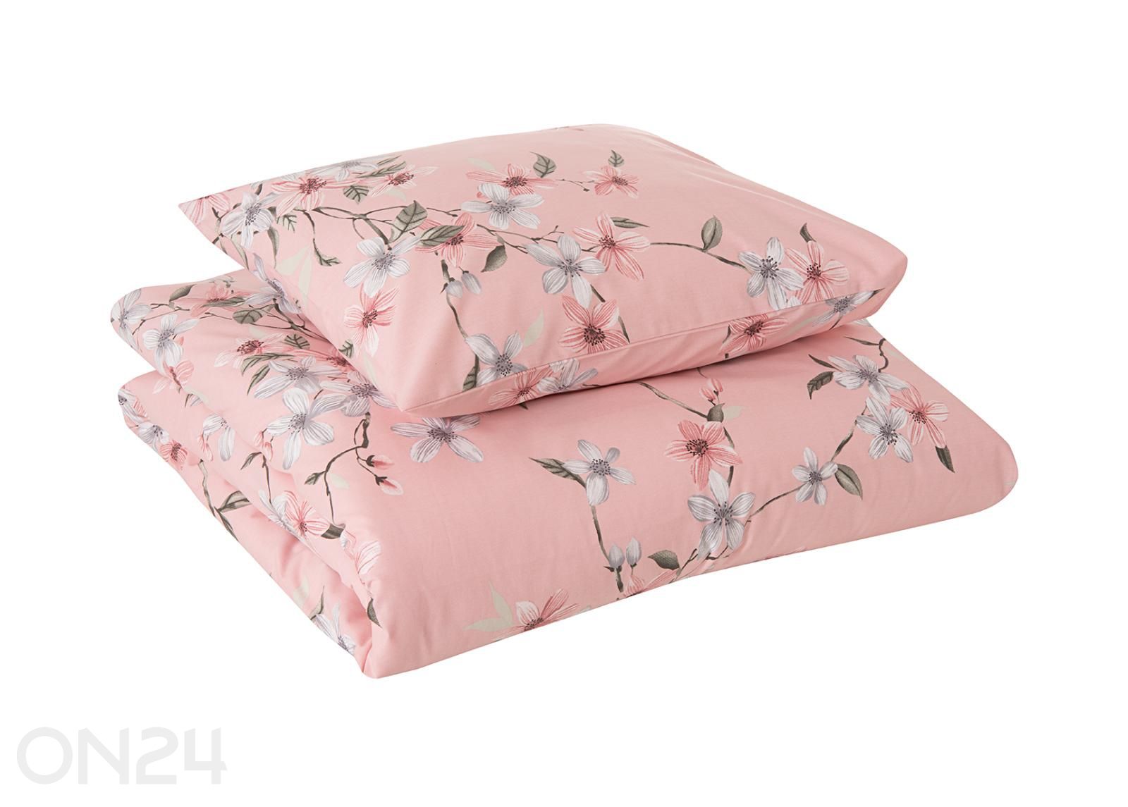 Voodipesu komplekt Blossom, tekikott 200x210 cm + 2 tk padjapüüri 50x60 cm suurendatud