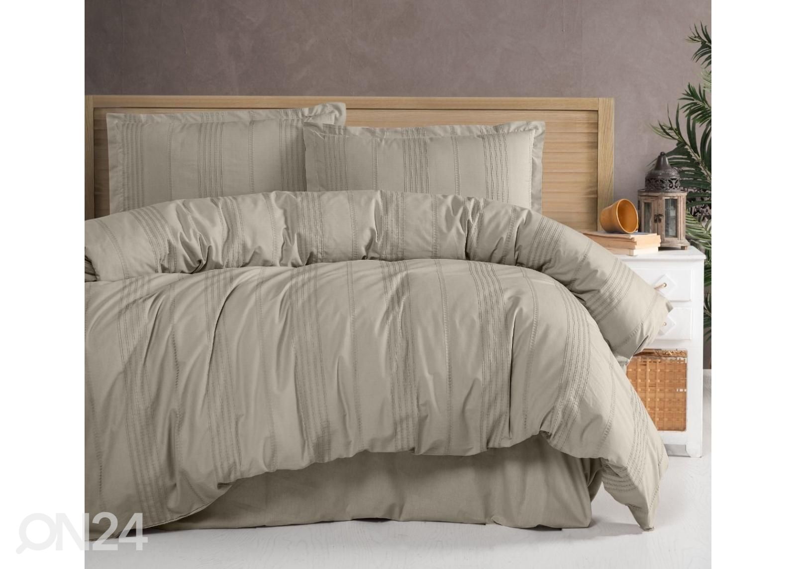 Voodipesukomplekt Arakis cappucino 200x220 cm suurendatud