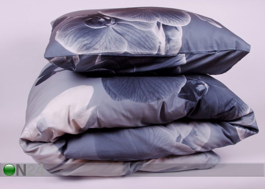 Voodipesukomplekt Black Orhid 150x210 cm suurendatud