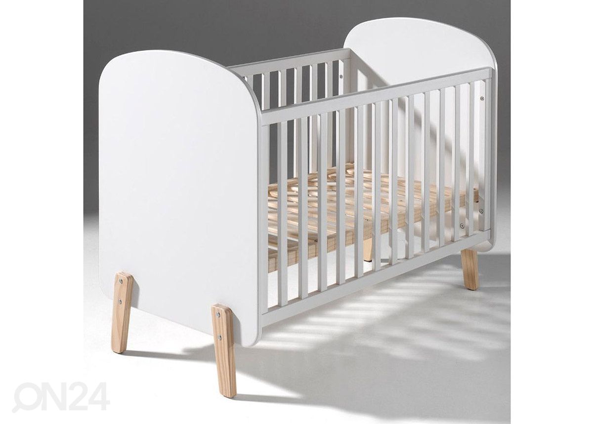 Võrevoodi Kiddy 60x120 cm suurendatud