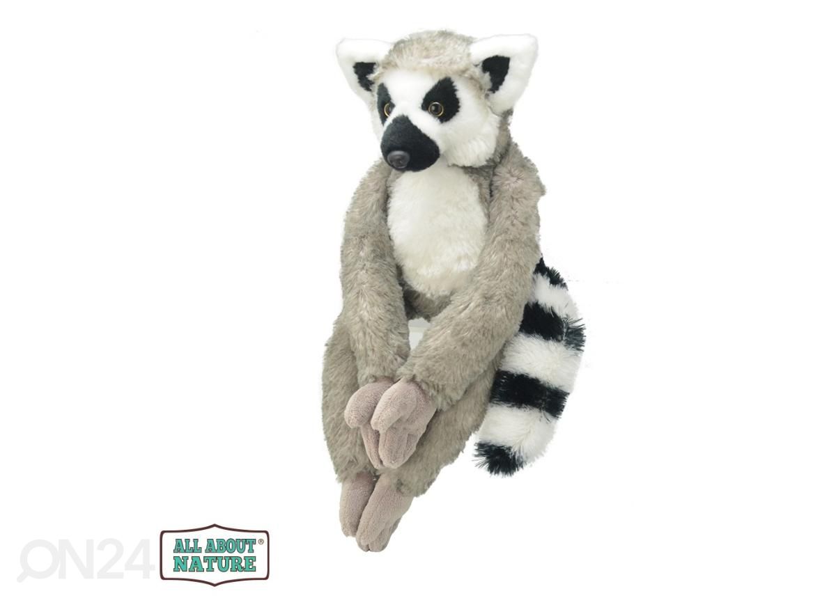 Wild Planet pehme mänguasi leemur, 40 cm suurendatud