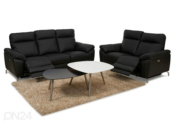 2-kohaline nahast diivan Selesta